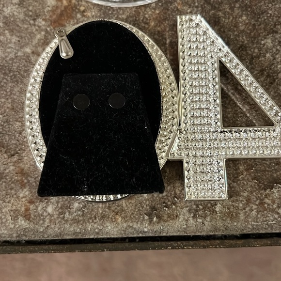 NWOT “40” Rhinestone Picture Frame - Picture 3 of 7